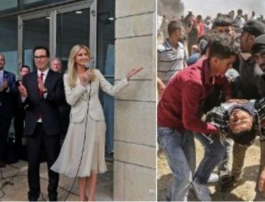 Μερικές εικόνες χιλιάδες λέξεις: Σφαγή στην Γάζα - Γιορτή στην Ιερουσαλήμ